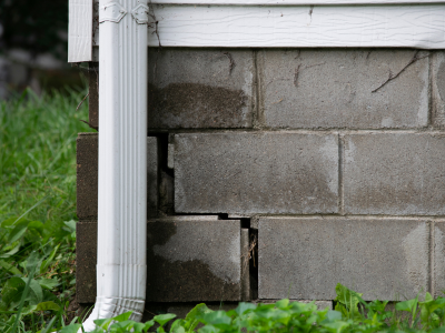 How to Repair Cracked Cinder Block Foundations